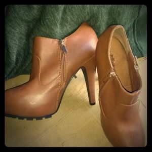 Dollhouse Stiletto Ankle Boots